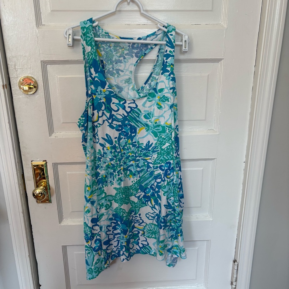 Blue floral Lilly dress